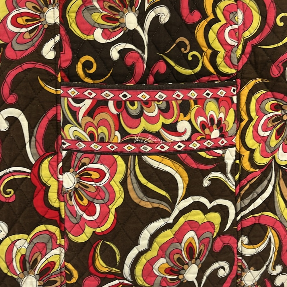 Vera Bradley Puccini Retired Pattern Tote - Picture 3 of 9